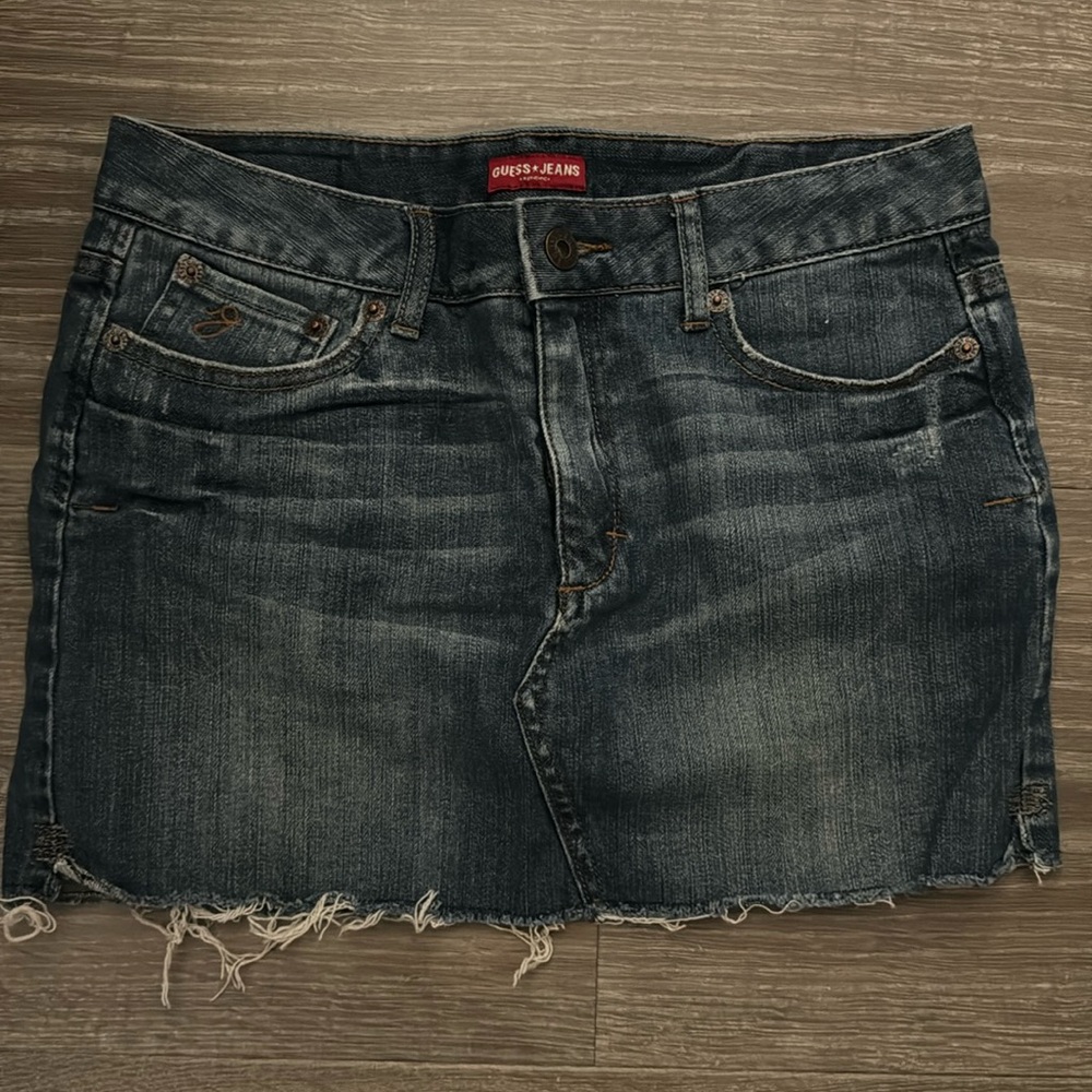 Guess Jeans Denim Skort Skirt Shorts Big Kids Girls 14 Women’s XS